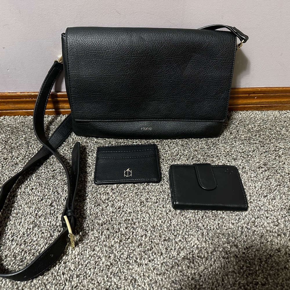 Black Crossbody Bag by Longchamp